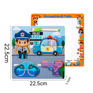 Wooden Career Puzzle