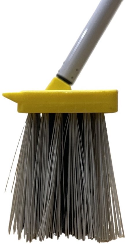 Heavy Duty clean bezem - 134*45cm Brede bezem - Harde Haren voor Tuin, Terras & Oprit - Professionele Buiten bezem - Robuuste Tuinveger voor Zwaar Werk - Ideaal voor Bladeren, Zand, Modder & Sneeuw