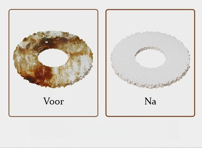 Dweilsysteem met Emmer - Mopsysteem&Mopset - Roterende Vloerwisser met RVS Centrifuge - Met Zeepdispenser & Wateruitlaat - Incl. 2 Microvezel Pads - Telescopische Steel - Voor Alle Vloeren
