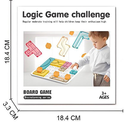 Reisspelletjes Kinderen 60 opdrachten - Breinbreker Bordspel- Educatief Speelgoed - Reisspellen - Logisch Denkspel & Reisspel - IQ Game - Cadeau voor Jongens en Meisjes - Vakantie Vliegtuig / Auto - Reizen - Denkspel voor 3, 4, 5, 6, 7, 8, 9+