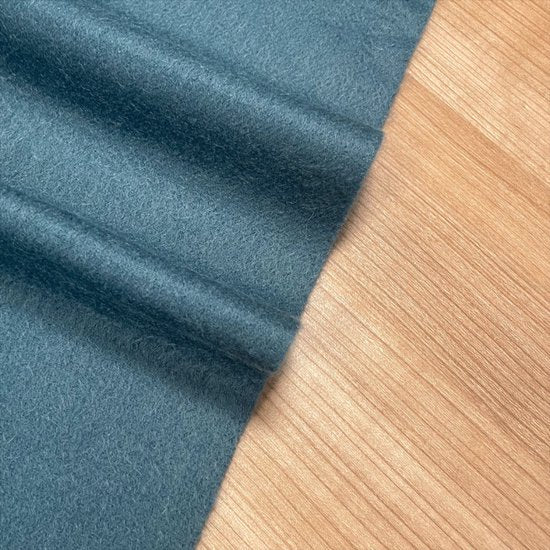100% Cashmere Sjaal Dames - Zachte Kasjmier Wintersjaal in Chique Geschenkverpakking - Premium Kwaliteit met Waterrimpel Glans - Warm & Stijlvol - Verjaardag Cadeau voor Vrouwen - Pauwblauw
