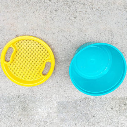 Zandspeelset 12-delige - Waterspeelset voor Kinderen – Compleet Pakket met Emmer, Gieter, Watermolen, Zandvormpjes en Schep voor Strand- en Tuinplezier - Zandbakken - Buitenspeelgoed - Speelgoed - Stevig Materiaal