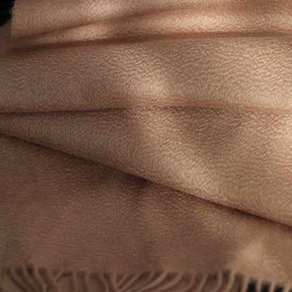 100% Cashmere Sjaal Dames - Zachte Kasjmier Wintersjaal in Chique Geschenkverpakking - Premium Kwaliteit met Waterrimpel Glans - Warm & Stijlvol - Verjaardag Cadeau voor Vrouwen - Melkwit