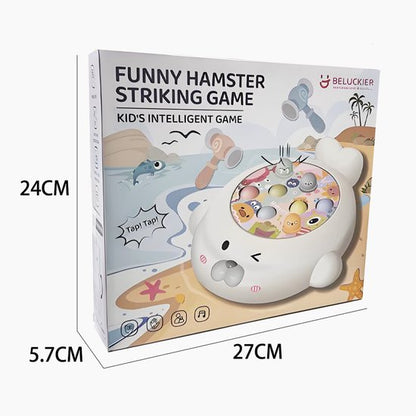Interactief Hamerspel & Smash a Mole - Speelgoed met 2 Hamers, Licht & Geluid - Educatief Actiespel voor Peuters - Traint Reactievermogen & Motoriek - Whac-a-Mole - kinderspel voor 1 of 2 spelers - Verjaardag Cadeau voor Jongens & Meisjes 18 maanden+