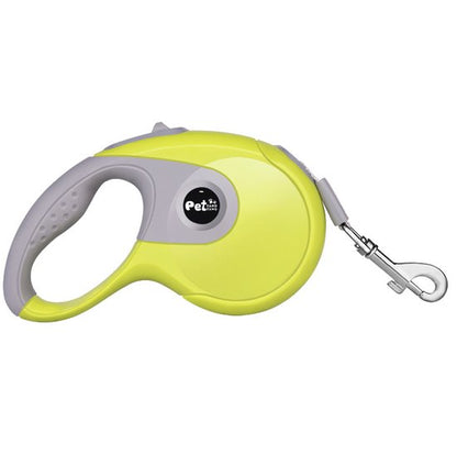 Uitschuifbare Hondenriem 5M (Tot 40KG) - Hondenlijn uittrekbaar - Automatische hondenriem - Rollijn - Anti-klit - Ergonomisch Handvat met Remsysteem - RVS Sluiting - Quick Lock Functie - Groen